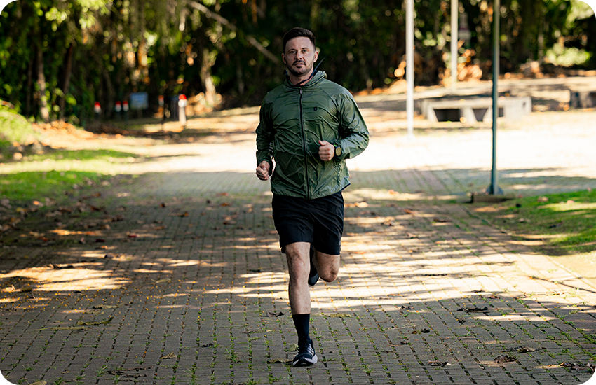 shorts masculino de corrida preto